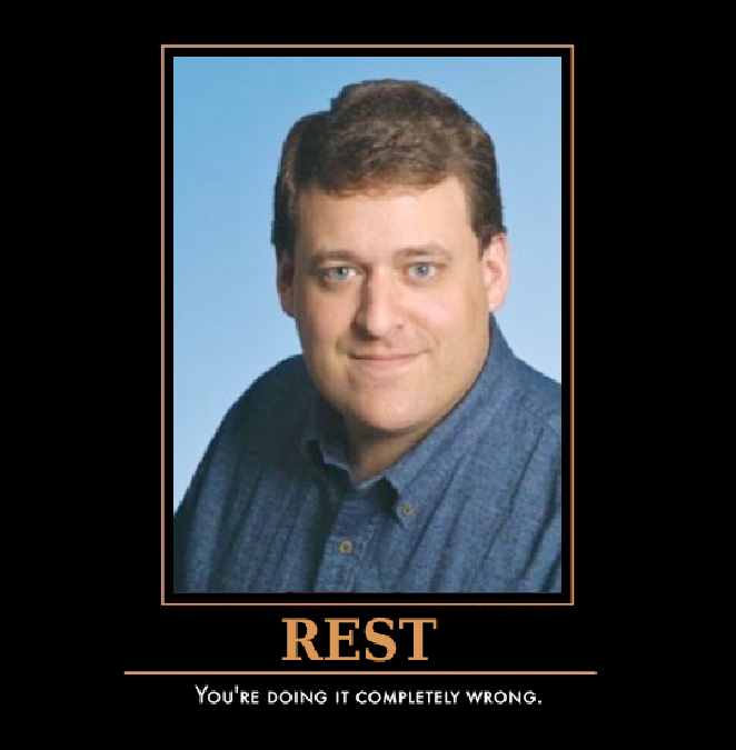 Roy Fielding: REST — You're doing it completely wrong